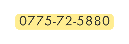0775 72 5880